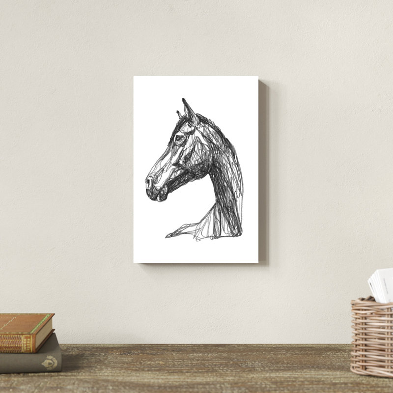 Equine Contour IV, H 18 po x l 12 po x P 1,25 po