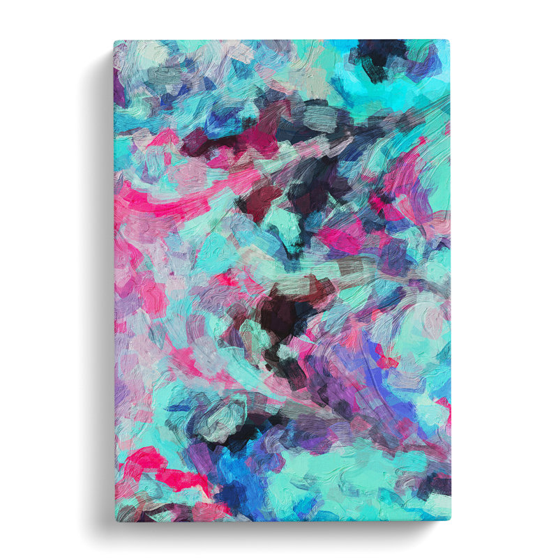 View Of A Storm - Print, Wrapped Canvas, 50cm H x 35cm W x 3cm D, No Matte