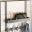 34.5cm Wall Mounted Clothes Rack