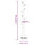 Tusten Iron Freestanding Coat Rack-1029095970