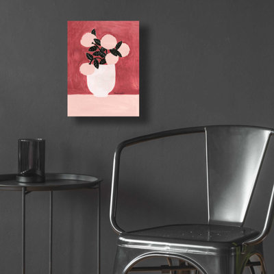 «Posy Vase» par Megan Galante, art mural en verre acrylique
