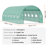Walk-in Tunnel Greenhouse Galvanized Frame PE Cover-102299557-102299562