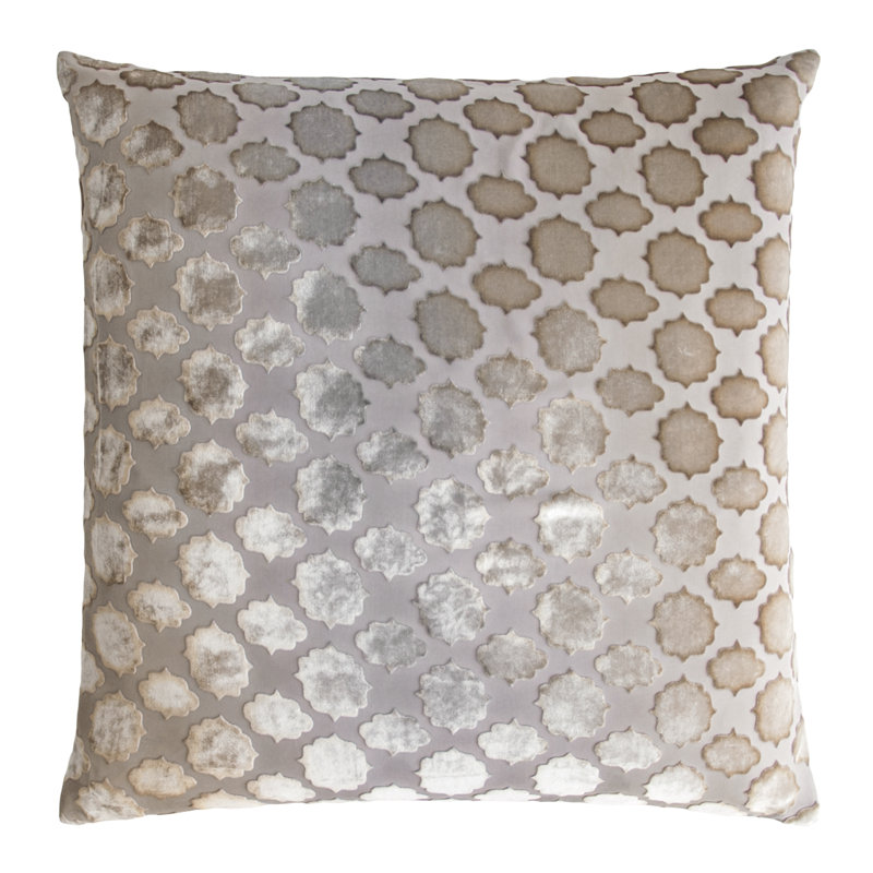 Square Velvet Pillow Cover & Insert, 18" x 18", Coyote