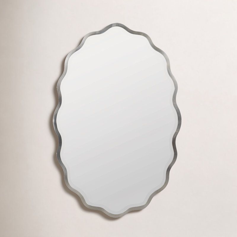 Meadowdale Serafina Wall Mirror, Silver