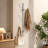 Versatile Wall Mounted Eight Hook Coat Rack for Space Optimization-1009753292