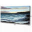 Vagues de l’océan à bord de mer-impression d’art graphique sur toile tendue-29504693