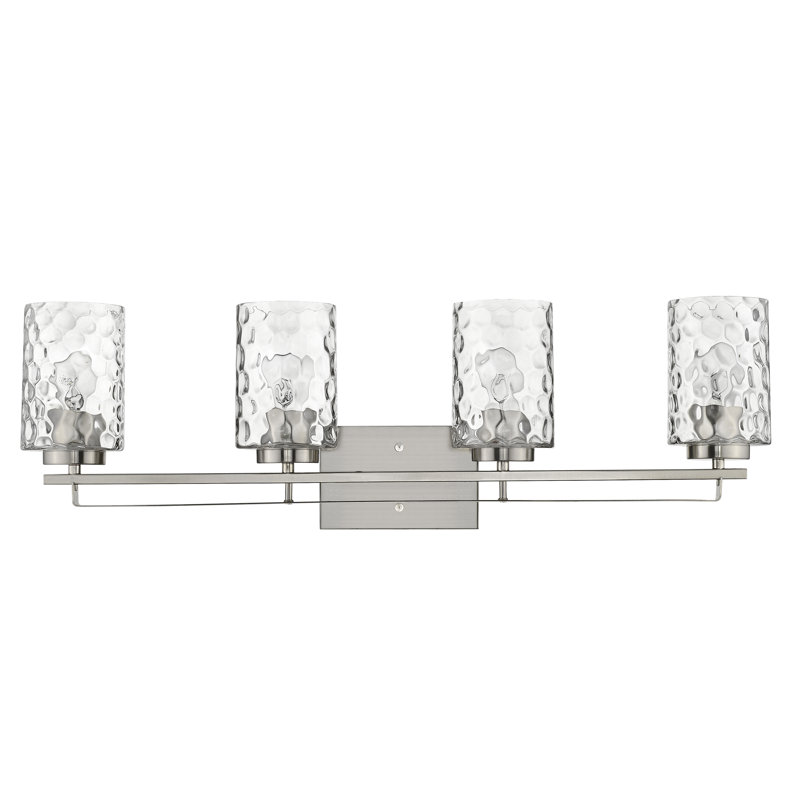 Livvy 4 - Light Dimmable Vanity Light, Satin Nickel