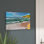 «Blue Sea with Warm Waves», reproduction de peinture à l'huile sur toile