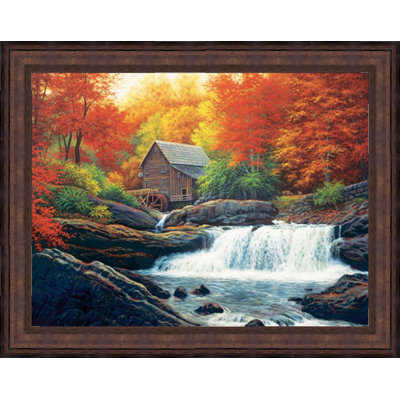 " Glade Creek Grist Mill " Print