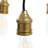 Robert Stevenson Lighting Harper - Exposed Bulb 5-Light 2-Tone Metal Chandelier