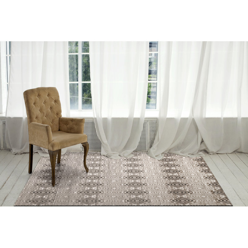 Allivia Performance Geometric Indoor Rug, Rectangle 5' x 8'