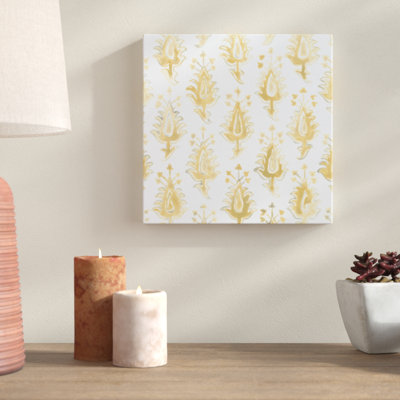 «Bohemian Textile I», peinture sur toile