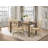 Eshell Pine Solid Wood Top Four Leg Dining Set-40065572