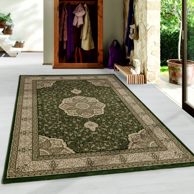 Angelos Rectangle Oriental Flatweave Area Rug, Rectangle 120 x 170cm