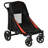 Foldable Standard Stroller Pet Stroller with Storage Smooth Ride with Shock Absorption-91023645