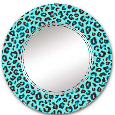 Paycee Leopard Fur - Animals Wall Mirror