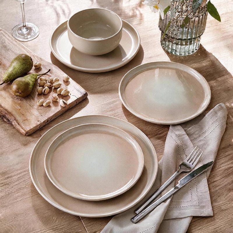 Stoneware Dinnerware - Service for 4