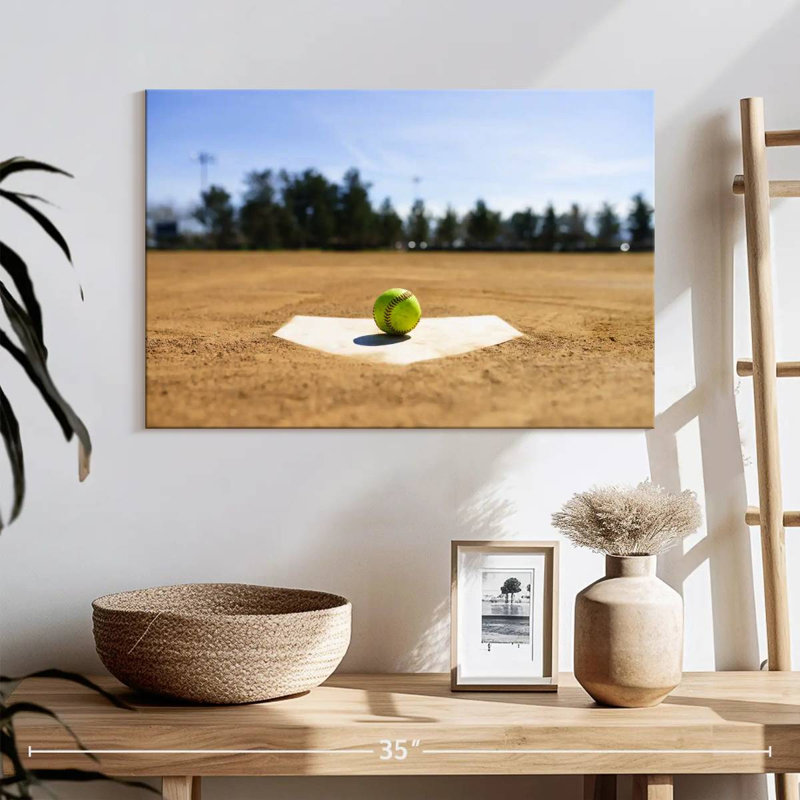 'Softball Base, 16" H x 24" W