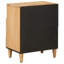 50cm W Solid Wood Bedside Table