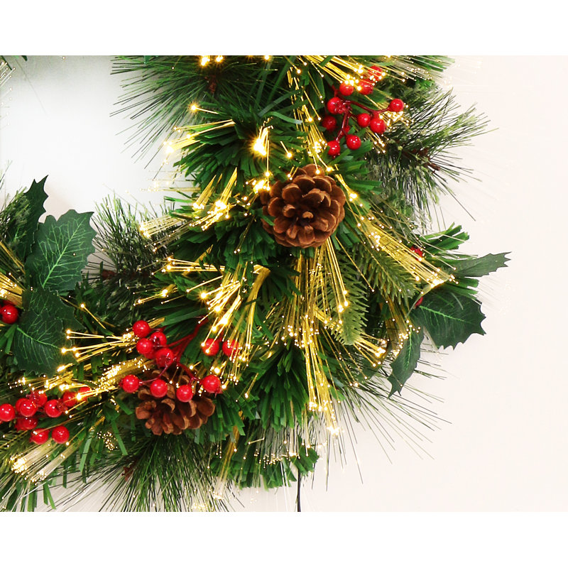 Couronne 16" de fêtes préférées de noël