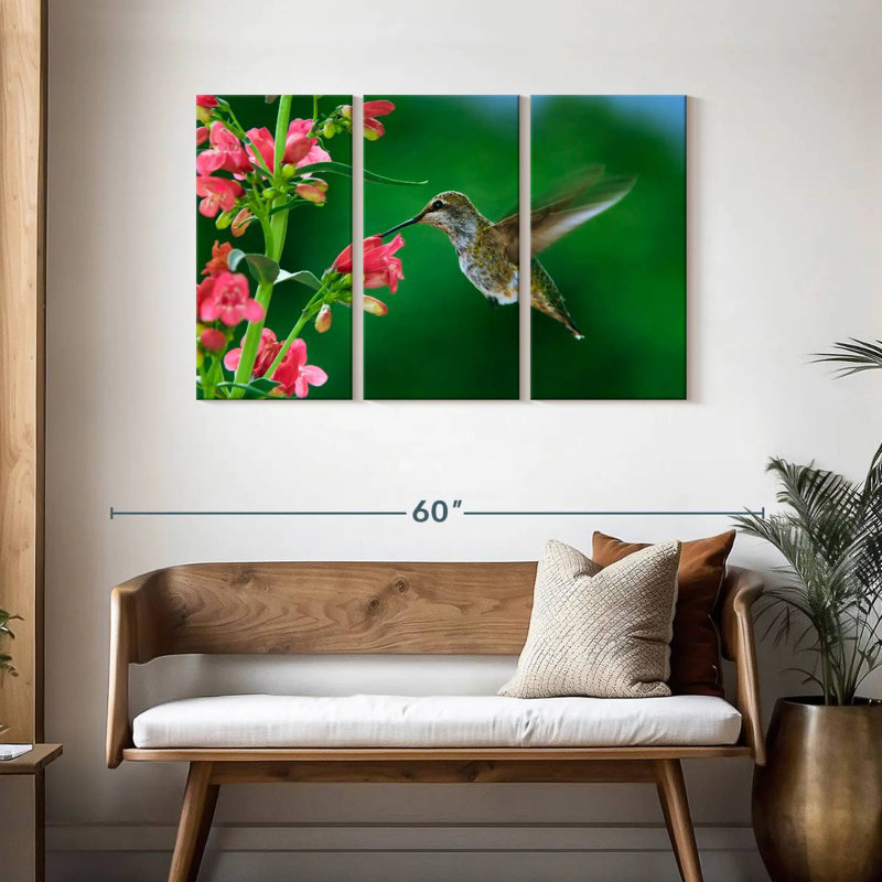 Brampt Spring Hummingbird, 28" H x 45" W