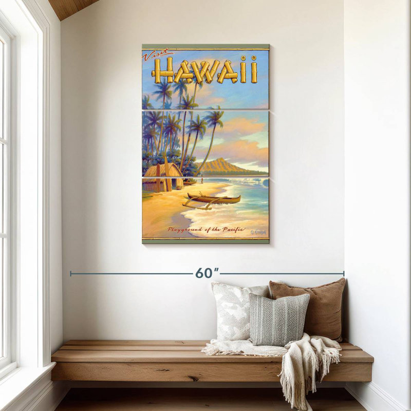 Nicci Playground Of The Pacific, 45" H x 28" W