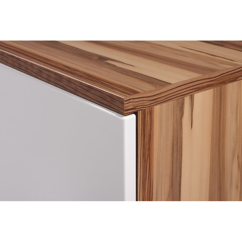 Crossway Display Cabinet, Baltimore Walnut / White