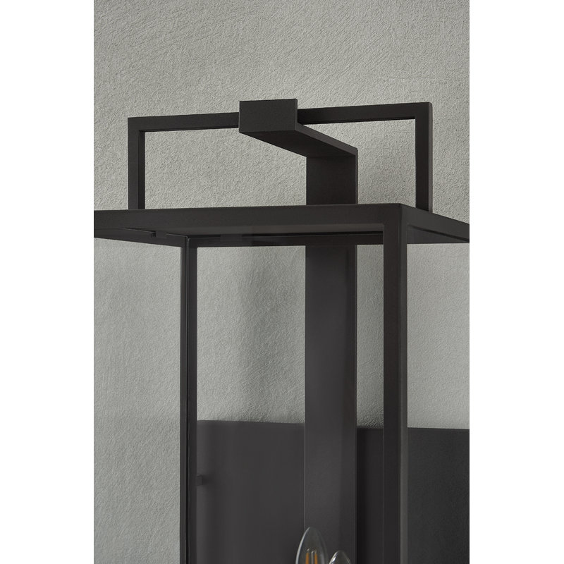 Applique murale Beckham, Noir mat