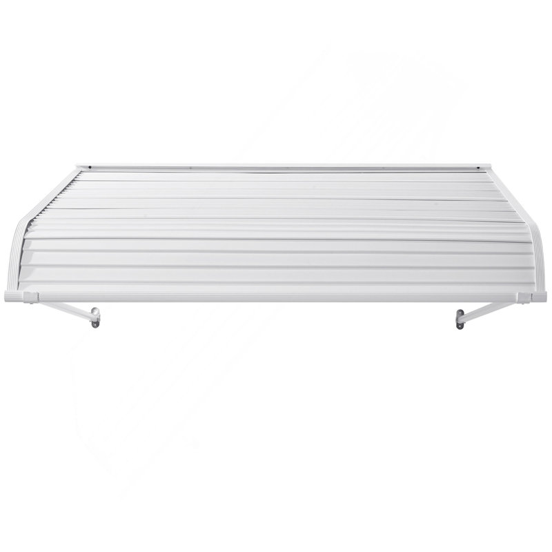 Auvent pour fenêtre avec auvent en alliage d'aluminium 48X42