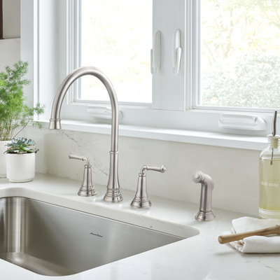 American Standard Delancey Kitchen Faucet Side Spray