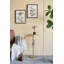 Table d'appoint ronde en fer D12x28,5 "