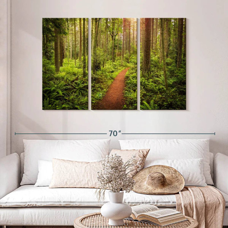 Alvord Washington Rainforest, H 32 po x l 50 po