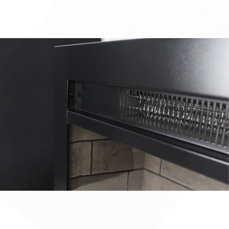 Foyer électrique encastrable 28 po, flammes multicolores, H 20 po x l 28 po x P 5,4 po