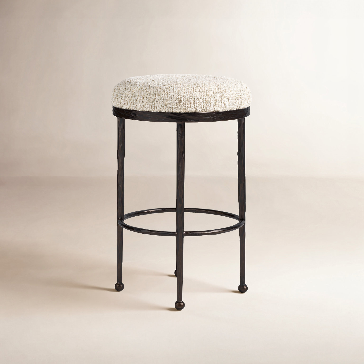 Eloise Bar Stool, Counter Stool (27.25" Seat Height), Ivan Stone