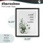 «Forest Foliage Wash Away», reproduction sous verre encadrée, design par lettré et doublé-38357156-38357160