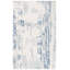 Tapis en laine / coton touffeté à la main Jayma en ivoire / bleu-1989869903