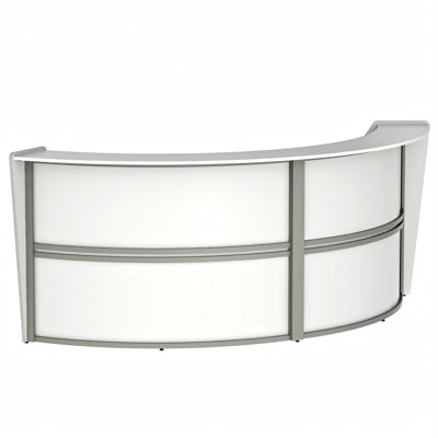 Baugher U-Shaped Synthetic Laminate Reception Desk