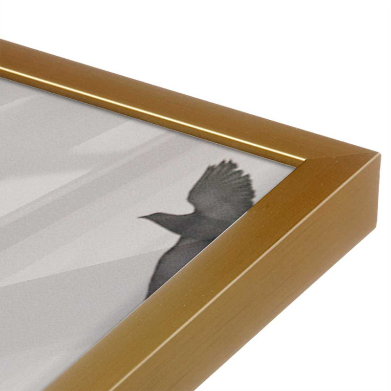 Flock I by Nathan Larson Art Print, Gold, 32" H x 48" W