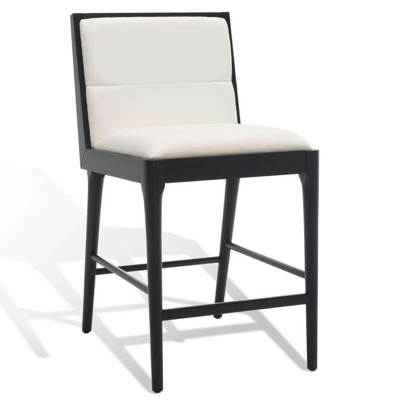 Tabouret de comptoir 22,7 po Preston, Noir