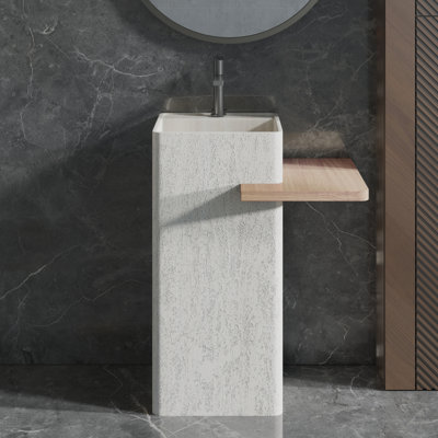 Lavabo de salle de bain 34 po