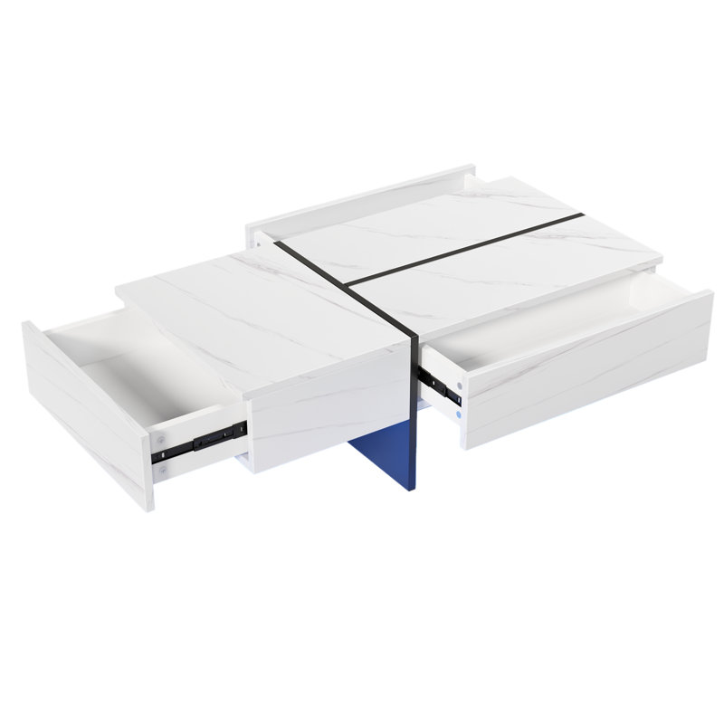 Frame Coffee Table with Storage