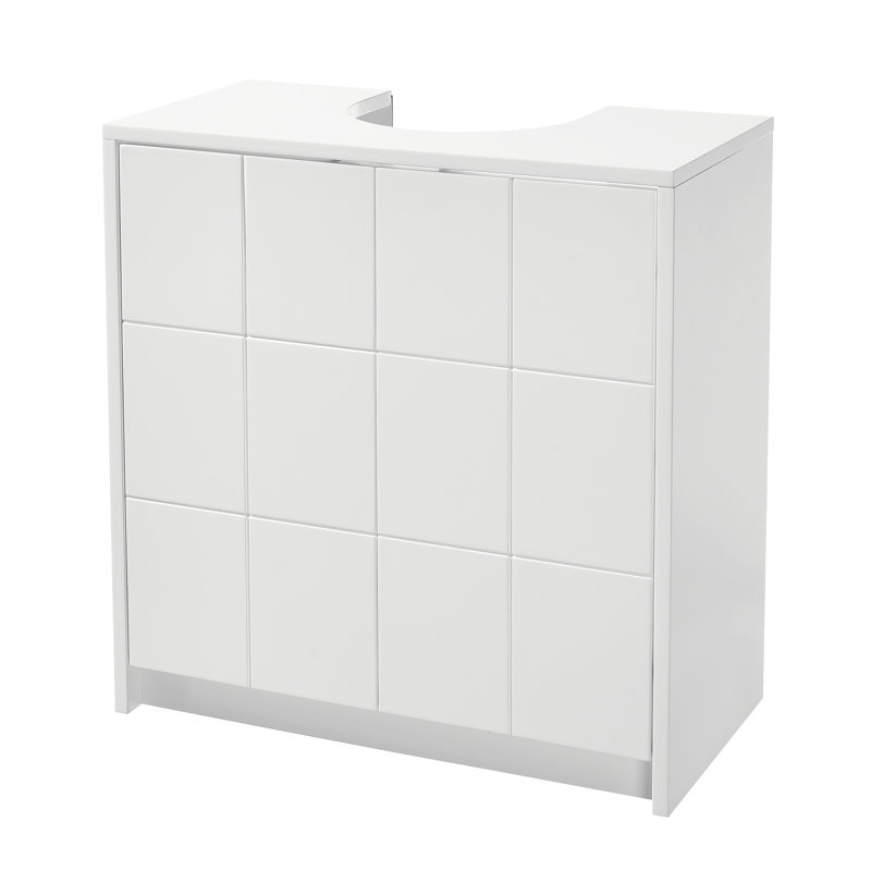 56cm Single Bathroom Vanity Base Only