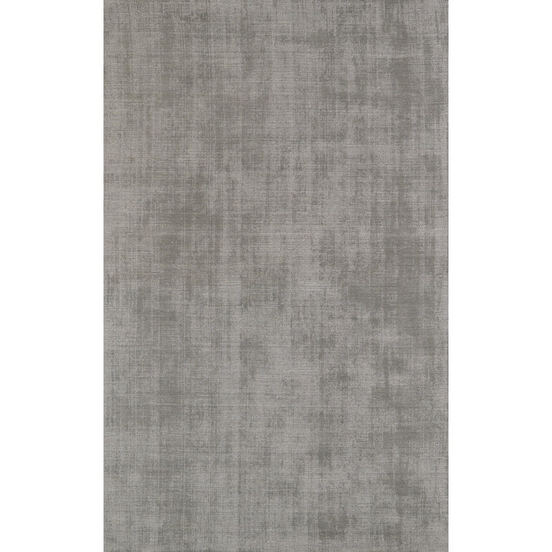 Tapis gris Modern Modern, Rectangle 8 pi x 10 pi