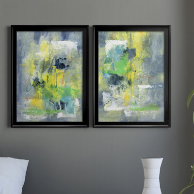 «Sweet Things I», ensemble de 2 peintures sur toile encadrées