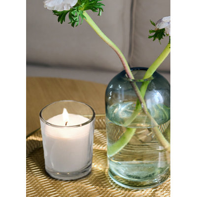 3'' H Glass Tabletop Votive Holder