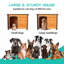 Niche pour chien avec pieds surélevés-134059099