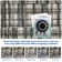 Modern Machine Washable Plaid Floor Cover with Non-Slip Backing, Stain-Resistant Low Pile Indoor Mat, Farmhouse Accent Carpet