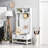 3-In-1 Hall Tree,Entryway Bench With Coat Rack,Mudroom Bench With Shoe Rack,2 Storage Drawers,4 Hooks And Padded Seat Cushions For Hallway
