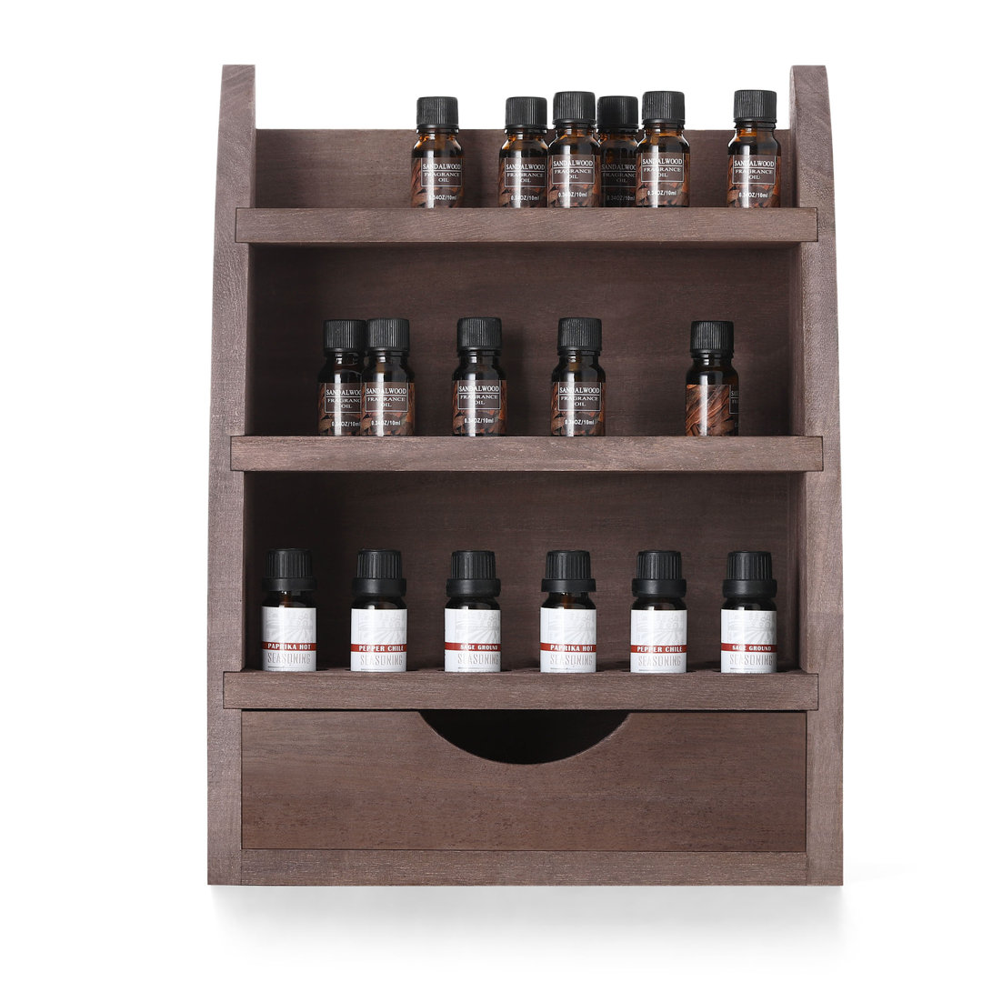 Cong Wood 45 Compartment Makeup Organizer Loon Peak®