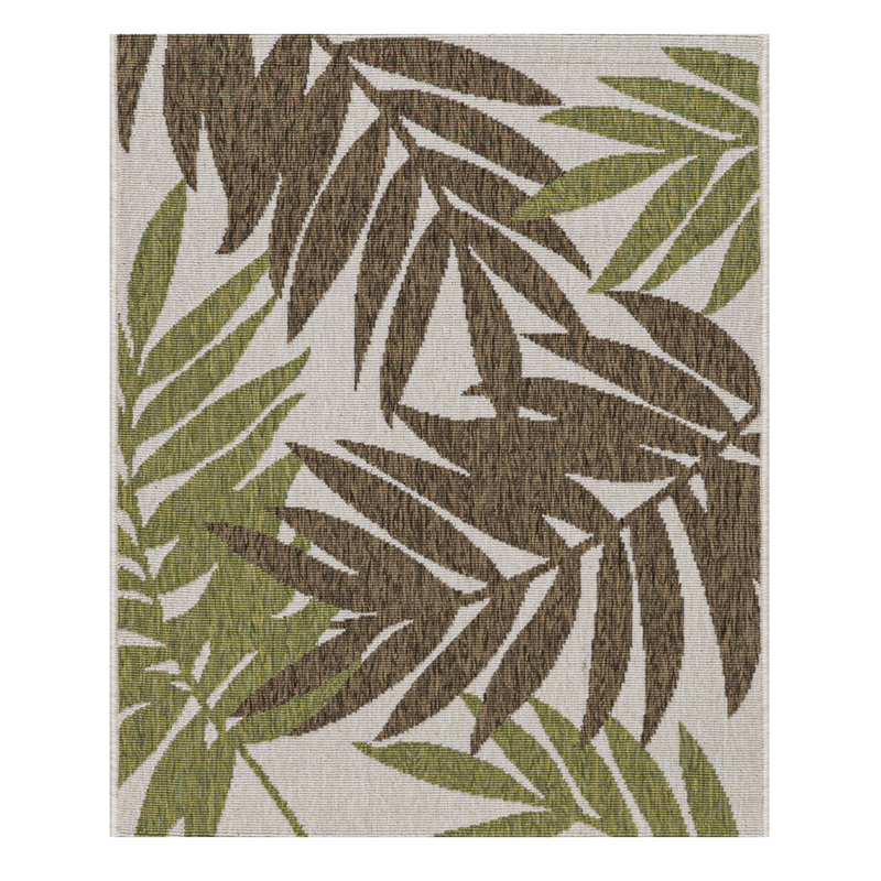 Springcreek Floral Indoor / Outdoor Rug, Rectangle 2'7" x 3'3"